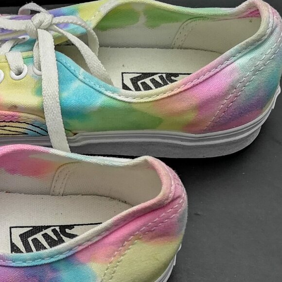 Vans Men's 8.5 or Ladies Size 10 Watercolor Unisex Hand Painted Canvas Sneakers - Picture 9 of 9